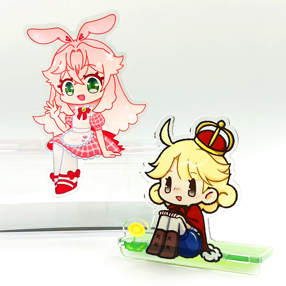 おすわりアクスタ