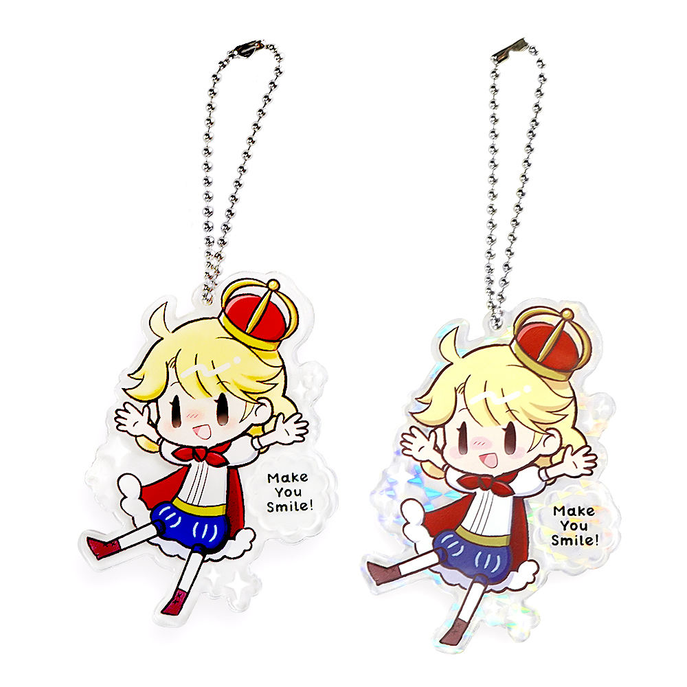 アクリルキーホルダー片面