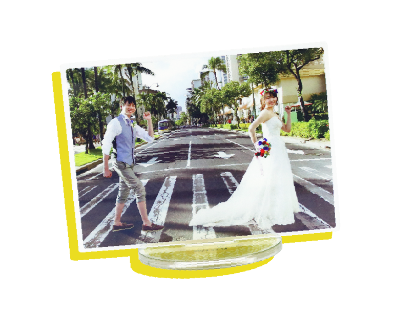 フィルムプリント結婚式