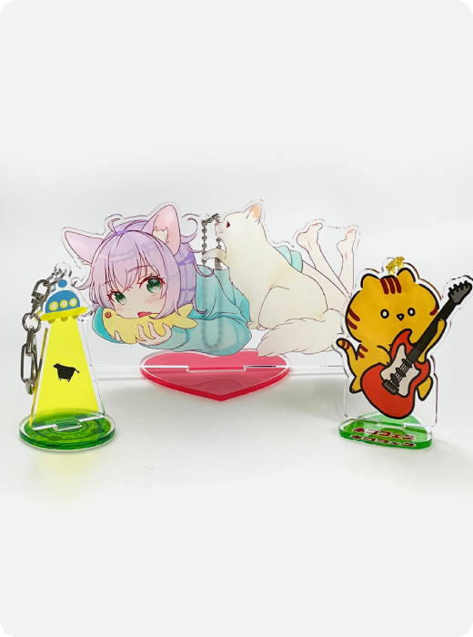 アクスタキーホルダー