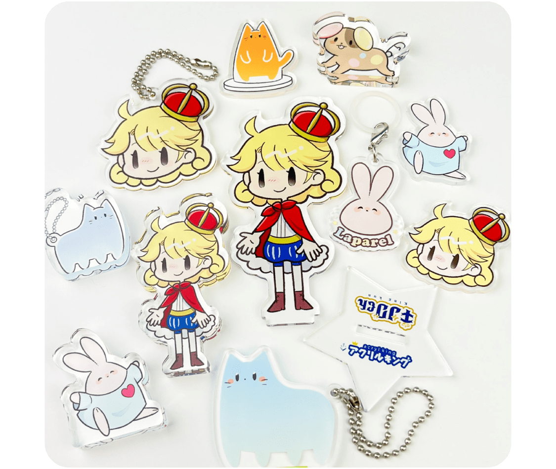 XキャンペーンLP_アクスタ | アクリルキーホルダー・アクリルスタンド