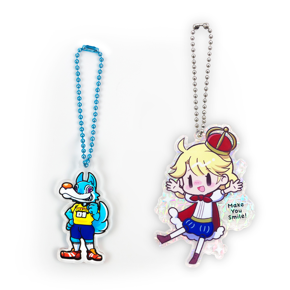 アクリルキーホルダー片面