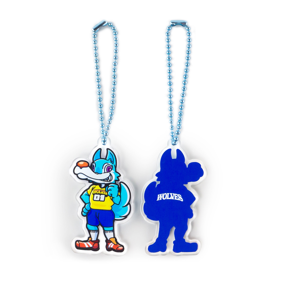アクリルキーホルダー両面